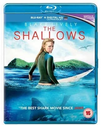 The Shallows  (2016) Blake Lively, Collet-Serra (DIR) cert 15  Blu-Ray Pre-Owned