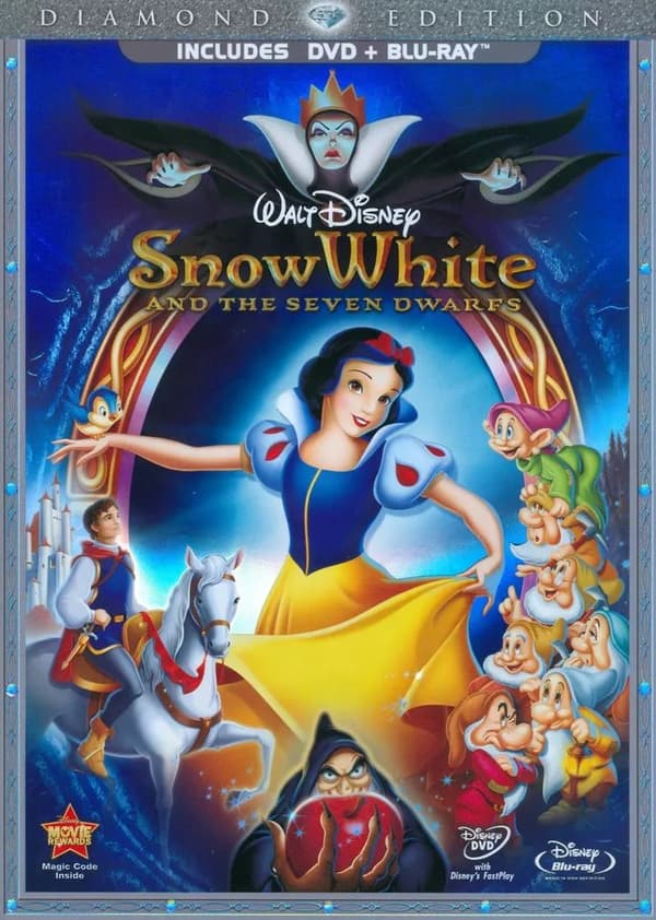 Snow White & Seven Dwarfs [DVD] [1937] [   Blu-Ray Pre-Owned