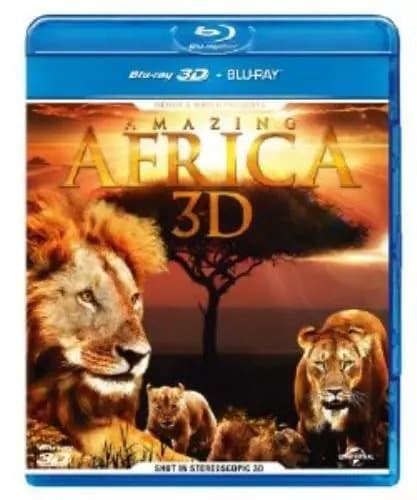 Amazing Africa [ 3D + ] [2   Blu-Ray Pre-Owned