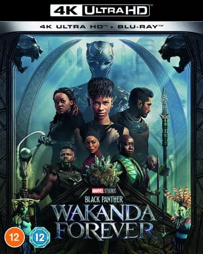 Black Panther: Wakanda Forever  (2023) Lupita Nyong’o, Coogler (DIR) Blu-Ray Pre-Owned