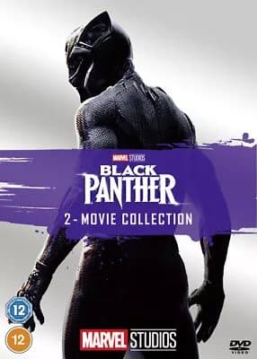 Black Panther: 2 Movie Collection DVD (2023) Chadwick Boseman, Coogler (DIR) Blu-Ray Pre-Owned