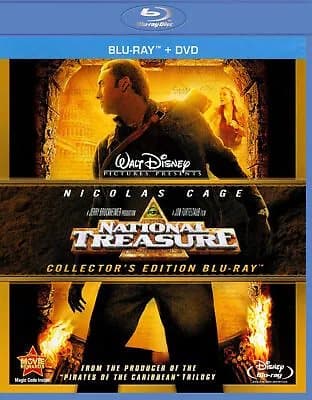 National Treasure  [2004] [US I   Blu-Ray Pre-Owned