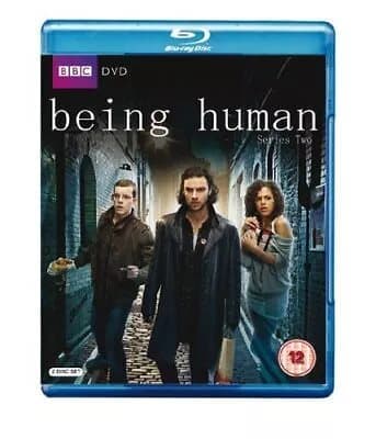 Being Human: Complete Series 2  (2010) Russell Tovey cert 15 3 discs Blu-Ray Pre-Owned