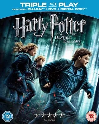 Harry Potter and the Deathly Hallows: Part 1  (2011) Daniel Radcliffe, Blu-Ray Pre-Owned