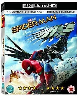 Spider-Man: Homecoming   Blu-Ray Pre-Owned