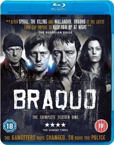 Braquo: The Complete Season One  (2012) Jean-Hugues Anglade cert 18 2 Blu-Ray Pre-Owned