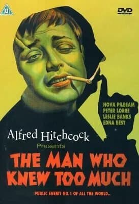 The Man Who Knew Too Much - Alfred Hitch DVD  Blu-Ray Pre-Owned