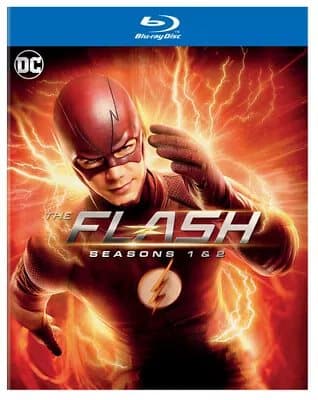 The Flash: Seasons 1-2  (2016) Grant Gustin cert 12 8 discs  Blu-Ray Pre-Owned