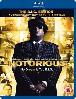 Notorious  (2009) Angela Bassett, Tillman Jr. (DIR) cert 15  Blu-Ray Pre-Owned