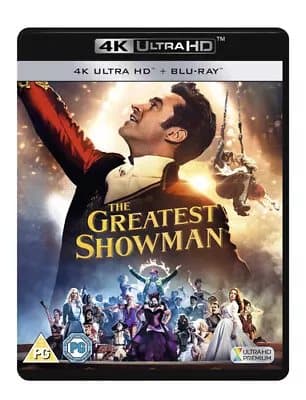 The Greatest Showman (2018) Hugh Jackman, Gracey (DIR) cert PG 2 discs Blu-Ray Pre-Owned