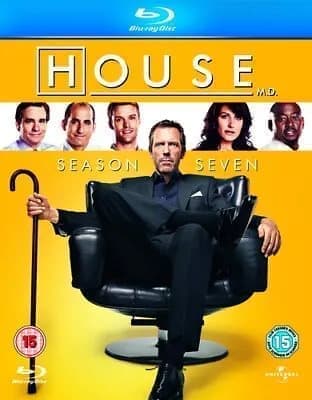 House: Season 7  (2011) Hugh Laurie cert 15 5 discs  Blu-Ray Pre-Owned