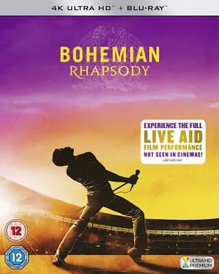 Bohemian Rhapsody  (2019) Rami Malek, Singer (DIR) cert 12 2 discs Blu-Ray Pre-Owned