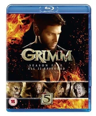 Grimm: Season 5  (2016) David Giuntoli cert 15 5 discs  Blu-Ray Pre-Owned