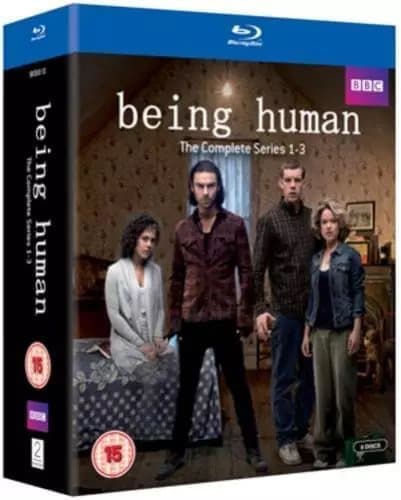 Being Human: Complete Series 1-3 (2011) Russell Tovey cert 15 8 discs Blu-Ray Pre-Owned
