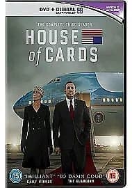 House of Cards: The Complete Third Season  (2015) Kevin Spacey cert 15 Blu-Ray Pre-Owned