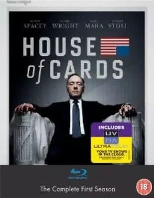 House of Cards: The Complete First Season  (2013) Kevin Spacey cert 18 Blu-Ray Pre-Owned