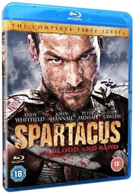 Spartacus - Blood and Sand: Series 1  (2011) Andy Whitfield cert 18 4 Blu-Ray Pre-Owned