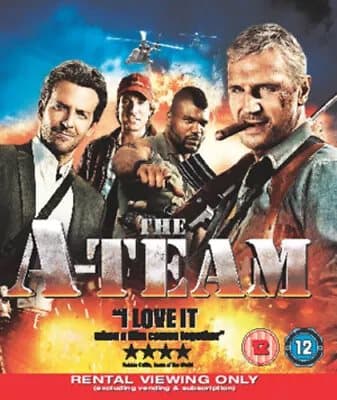 The A-Team  (2010) Liam Neeson, Carnahan (DIR) cert 12  Blu-Ray Pre-Owned