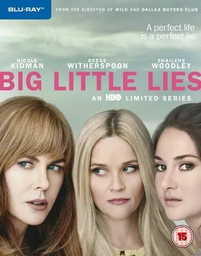 Big Little Lies  (2017) Reese Witherspoon cert 15 3 discs  Blu-Ray Pre-Owned