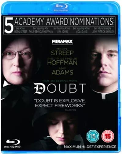 Doubt  (2009) Meryl Streep, Shanley (DIR) cert 15  Blu-Ray Pre-Owned