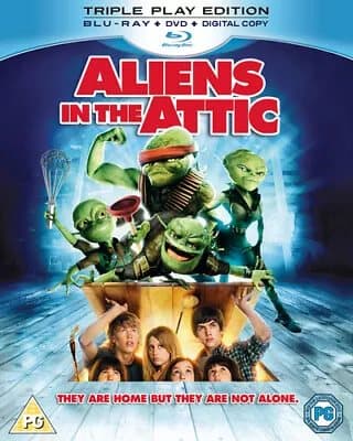 Aliens in the Attic (2010) Ashley Tisdale, Schultz (DIR) cert PG Blu-Ray Pre-Owned
