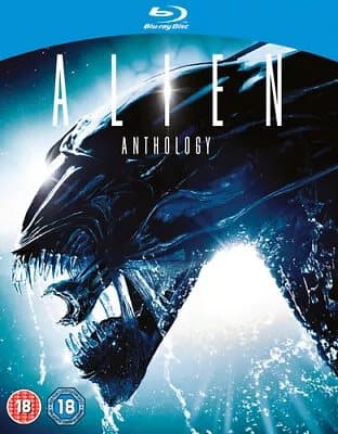 Alien Quadrilogy (2012) Sigourney Weaver, Jeunet (DIR) cert 18 4 discs Blu-Ray Pre-Owned