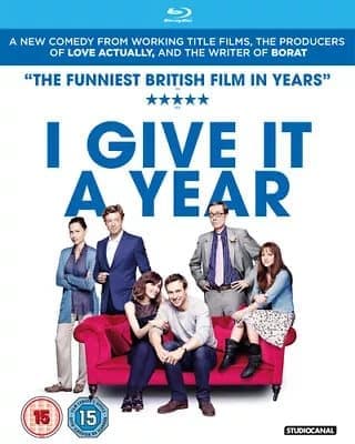 I Give It a Year (2013) Anna Faris, Mazer (DIR) cert 15 Blu-Ray Pre-Owned