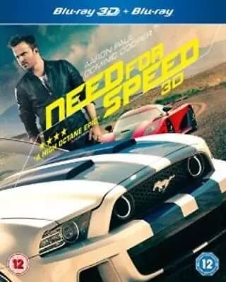 Need for Speed [ 3D + ] [2   Blu-Ray Pre-Owned