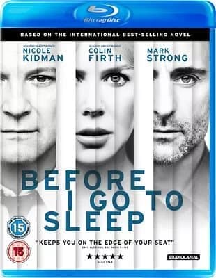 Before I Go to Sleep  (2015) Nicole Kidman, Joffe (DIR) cert 15 Blu-Ray Pre-Owned