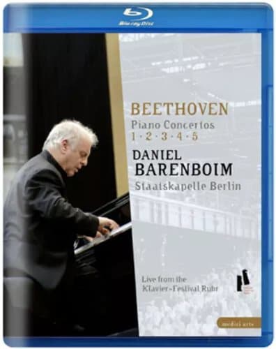 Beethoven Piano Concertos 1-5: Staatskapelle Berlin (Barenboim)  (2009) Blu-Ray Pre-Owned