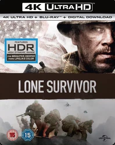 Lone Survivor (2016) Mark Wahlberg, Berg (DIR) cert 15 2 discs Blu-Ray Pre-Owned