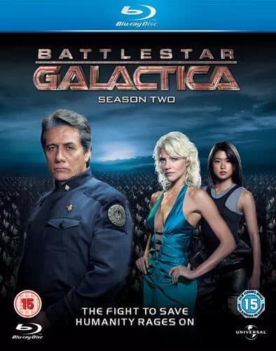 Battlestar Galactica: Season 2  (2010) Edward James Olmos cert 15 5 Blu-Ray Pre-Owned