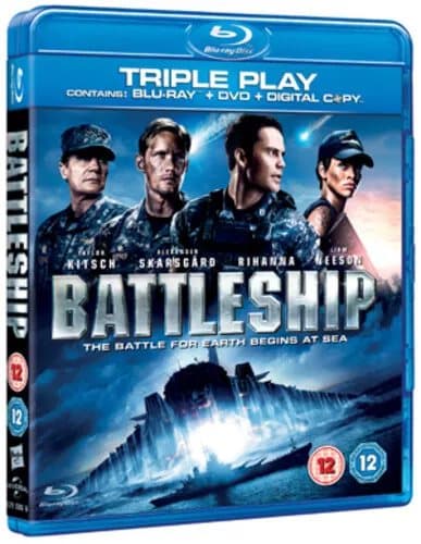 Battleship (2012) Liam Neeson, Berg (DIR) cert 12 2 discs Blu-Ray Pre-Owned