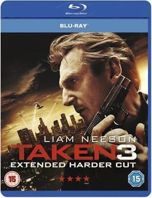 Taken 3  (2015) Liam Neeson, Megaton (DIR) cert 15  Blu-Ray Pre-Owned