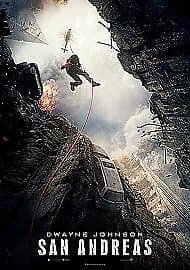 San Andreas  (2015) Dwayne Johnson, Peyton (DIR) cert 12 2 discs Blu-Ray Pre-Owned