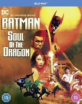 Batman: Soul of the Dragon  (2021) Sam Liu cert 15  Blu-Ray Pre-Owned