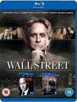 Wall Street/Wall Street: Money Never Sleeps (2011) Michael Douglas, Blu-Ray Pre-Owned