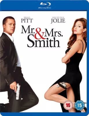 Mr and Mrs Smith  (2007) Brad Pitt, Liman (DIR) cert 15  Blu-Ray Pre-Owned