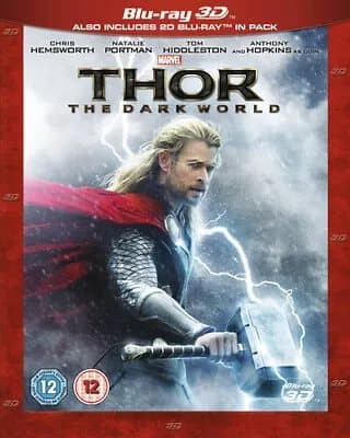 Thor: The Dark World (2014) Chris Hemsworth, Taylor (DIR) cert 12 2 Blu-Ray Pre-Owned