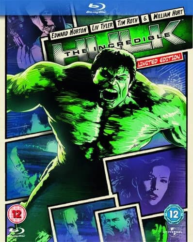 The Incredible Hulk (2012) Edward Norton, Leterrier (DIR) cert 12 Blu-Ray Pre-Owned