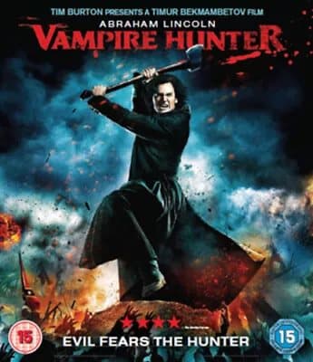 Abraham Lincoln - Vampire Hunter (2013) Mary Elizabeth Winstead, Blu-Ray Pre-Owned