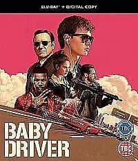 Baby Driver  (2017) Ansel Elgort, Wright (DIR) cert 15  Blu-Ray Pre-Owned