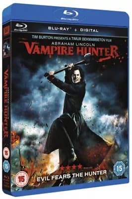 Abraham Lincoln - Vampire Hunter  (2012) Mary Elizabeth Winstead, Blu-Ray Pre-Owned