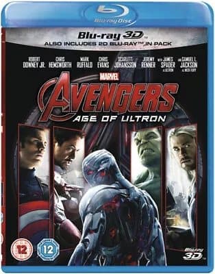 Avengers: Age of Ultron  (2015) Robert Downey Jr., Whedon (DIR) cert 12 Blu-Ray Pre-Owned