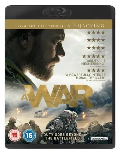 A War (2016) Pilou Asbæk, Lindholm (DIR) cert 15 Blu-Ray Pre-Owned