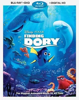 Finding Dory - BD Combo Pack (2BD + DVD Blu-Ray Pre-Owned