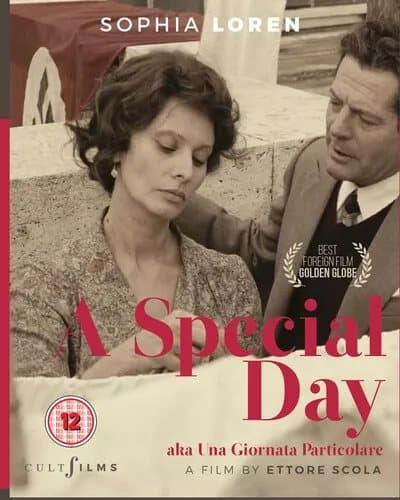 A Special Day (2016) Sophia Loren, Scola (DIR) cert 12 Blu-Ray Pre-Owned