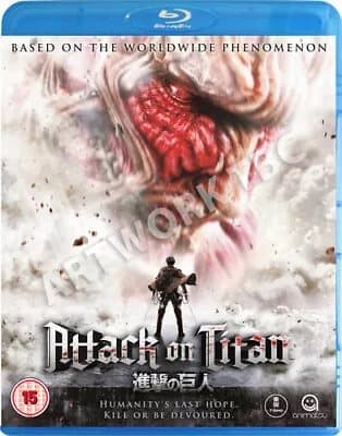 Attack On Titan: Part 1  (2016) Haruma Miura, McFarland (DIR) cert 15 Blu-Ray Pre-Owned