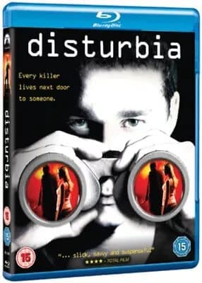 Disturbia  (2009) Shia LaBeouf, Caruso (DIR) cert 15  Blu-Ray Pre-Owned