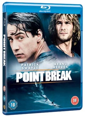 Point Break  (2011) Patrick Swayze, Bigelow (DIR) cert 18  Blu-Ray Pre-Owned